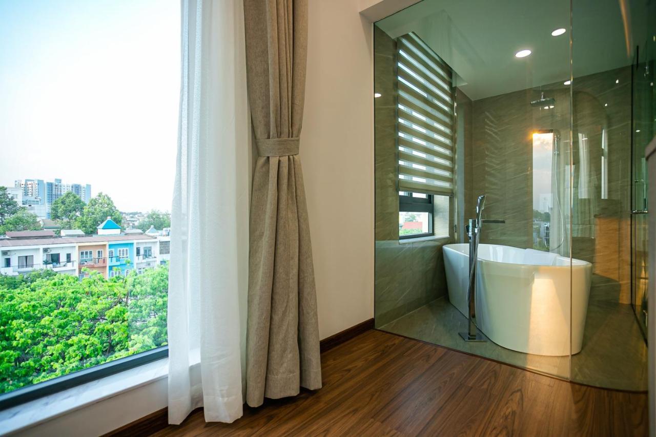 Mansion Park Hotel & Apartment Bien Hoa Exteriör bild